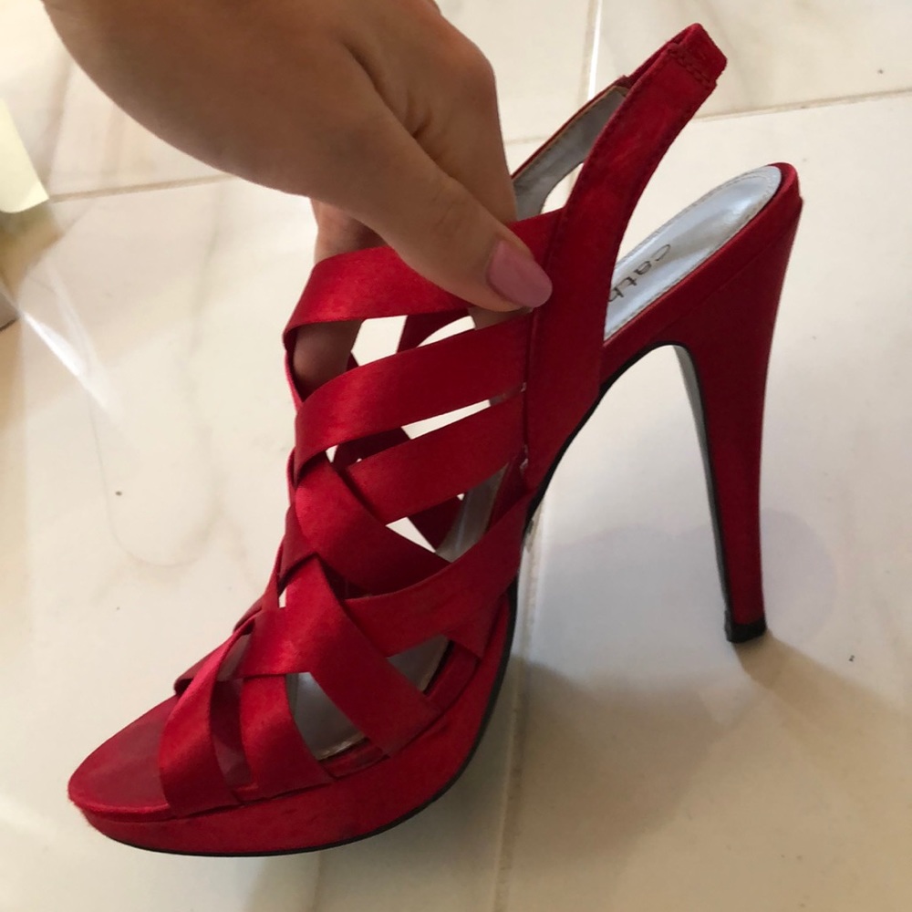 Cathy jean red heels